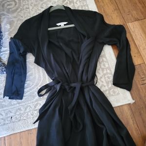 Cabi 418 xs black silky material jacket